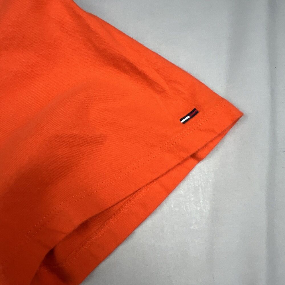 Tommy Hilfiger Denim Retro Flag Patch T-Shirt XL - Picture 3 of 8